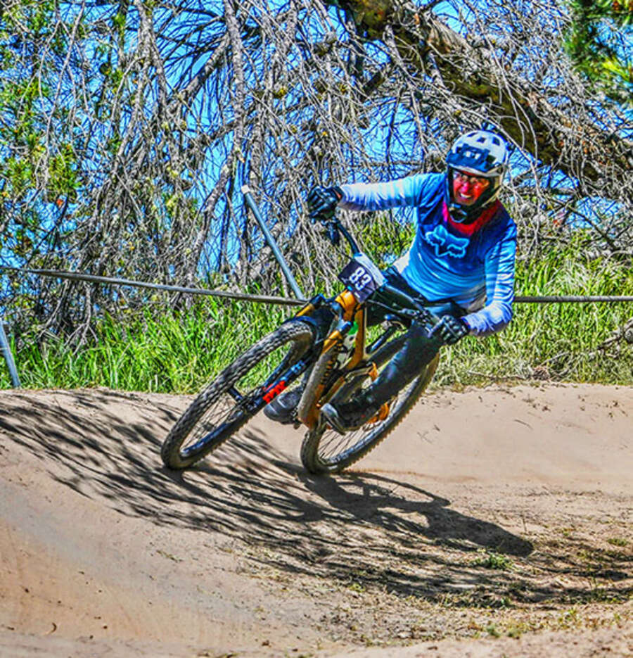 Dr. John Blenio — Enduro mountain bike racer and youth sports injury specialist, San Mateo