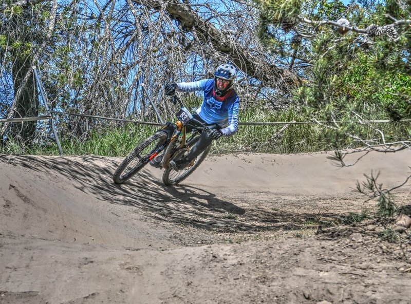Dr. John Blenio racing at the Sea Otter Classic Enduro — Monterey, CA